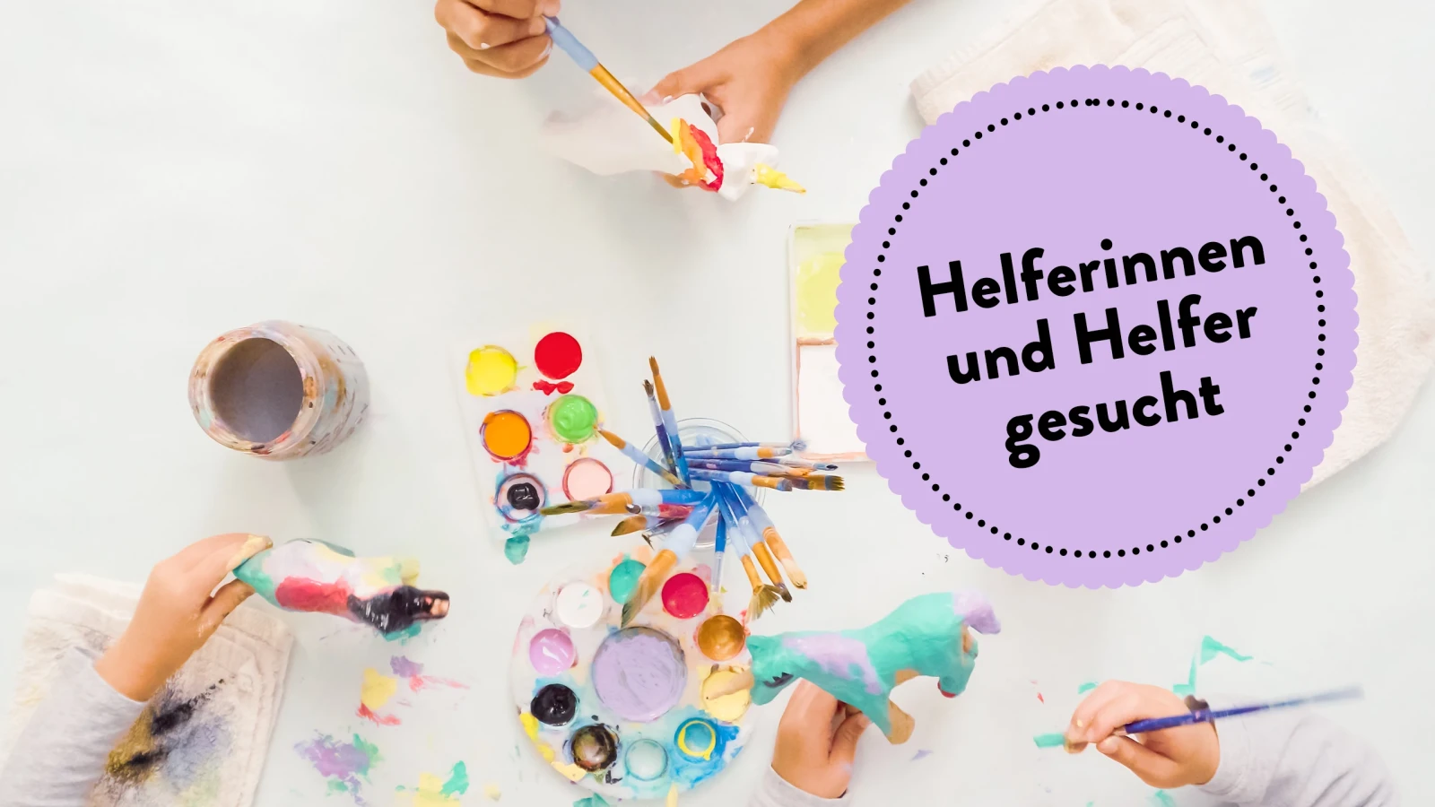 Kindernachmittage: Helferinnen und Helfer gesucht