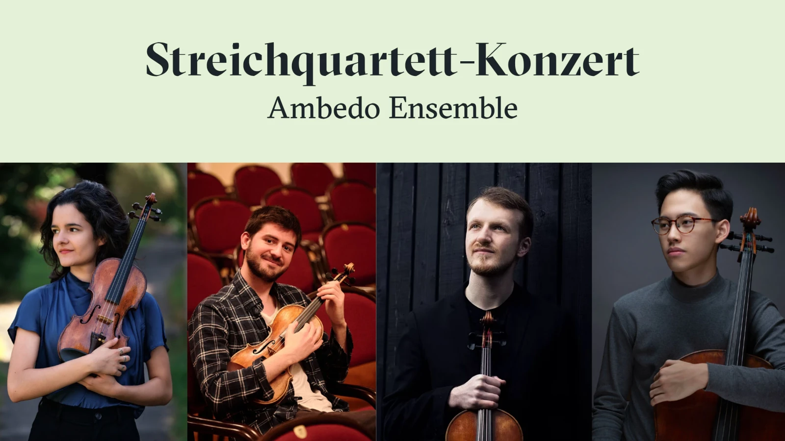 Streichquartett-Konzert in der Kolumbanskirche